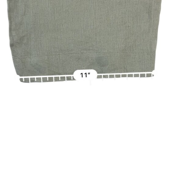 Cynthia Rowley 100% Linen Wide Leg Coastal Boho Size L - Picture 9 of 12
